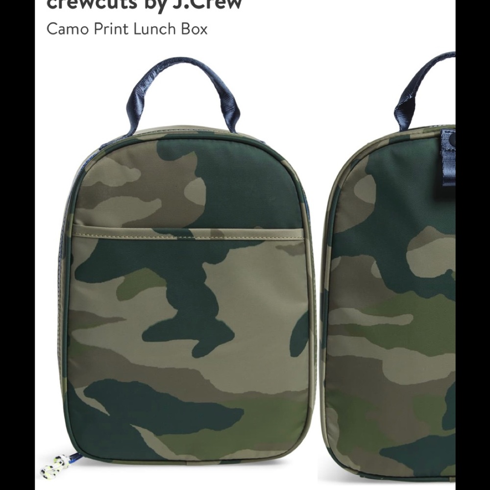 Pristine crew cuts backpack and lunch box